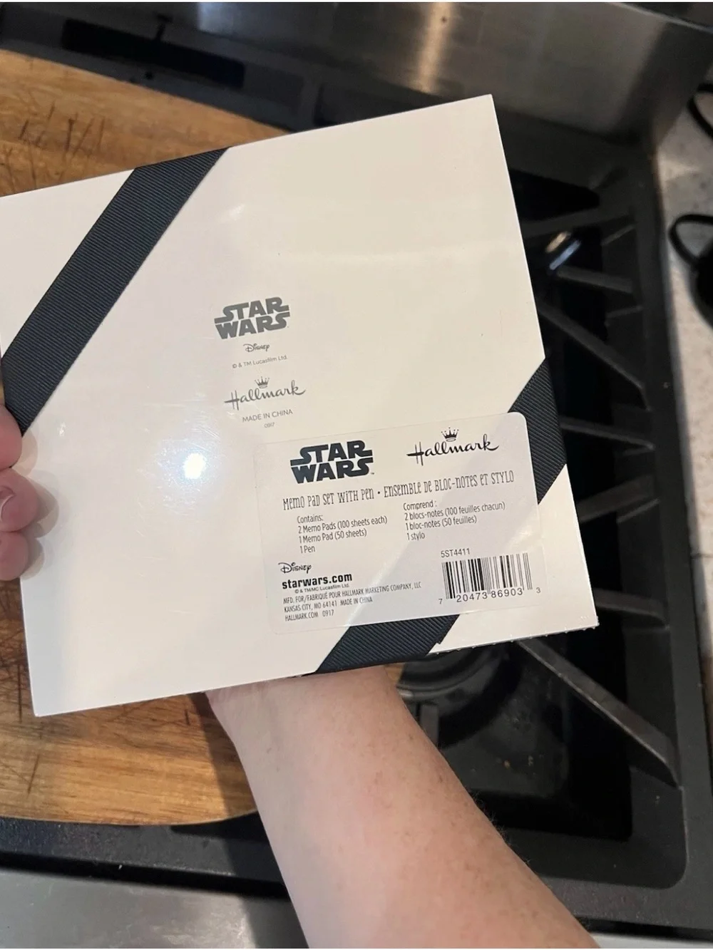 NEW SEALED! Star Wars Lot - Hallmark Darth Vader Notebook Pen Set & Mandalorian